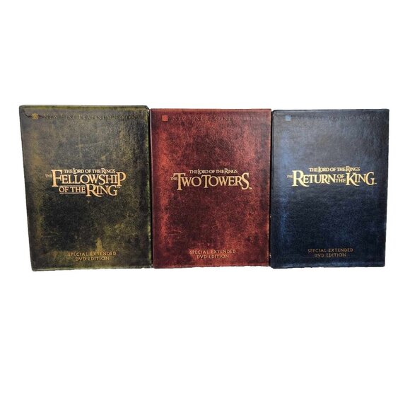 The Lord Of The Rings Special Extended Edition DVD Trilogy 3 Movie Set - Picture 1 of 4